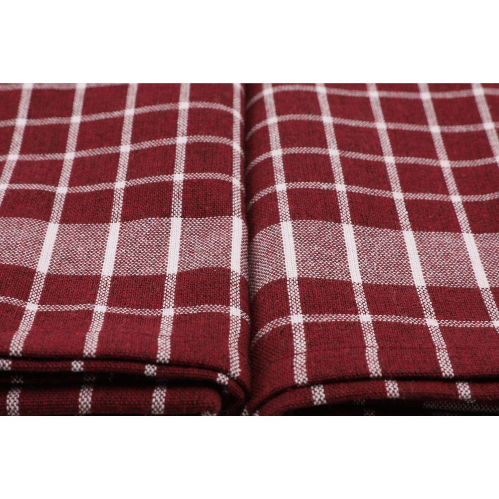 Küp - Set Ručnika za Pranje u Boji Claret Red (10 Komada) slika 5