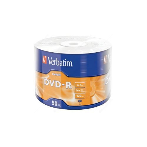 DVD-R VERBATIM 4.7GB 16X 4.7GB 1/50 DL WRAP/43791 slika 1