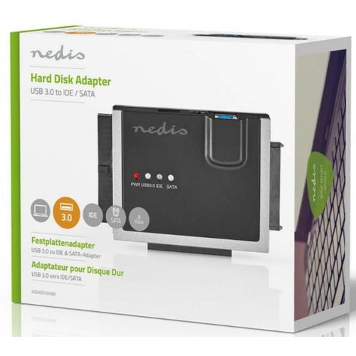 HDADIS100BK USB 3.0, za 2,5 i 3,5 HDD, IDE-SATA adapter (alt aus) slika 4