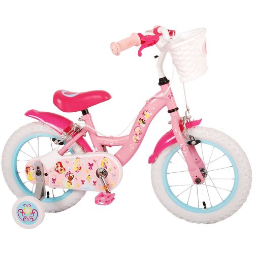 Dječji bicikl Disney Princess 14 inča Roza s dvije ručne kočnice slika 3