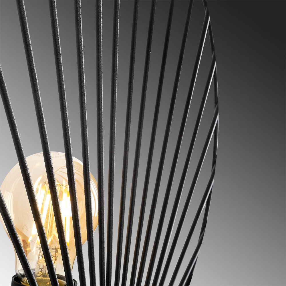 Byisoo - Crna Zidna Lampa 3291 slika 6