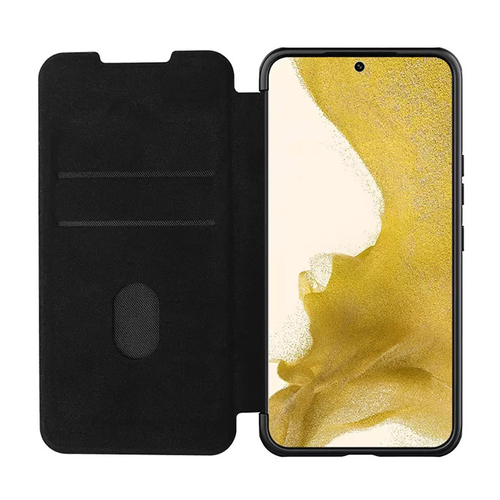 Futrola Nillkin Qin Pro (plain leather) za Samsung S916B Galaxy S23 Plus crna slika 4