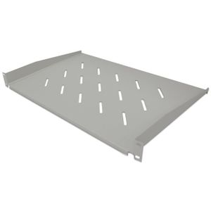 INT 19" Cantilever Shelf,1U,350mm,vented, Gray