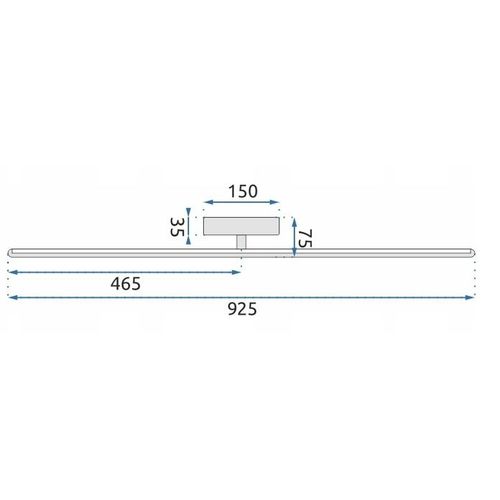 LED ZIDNA SVJETILJKA NEUTRALNA 12W 92CM APP583-1W slika 11