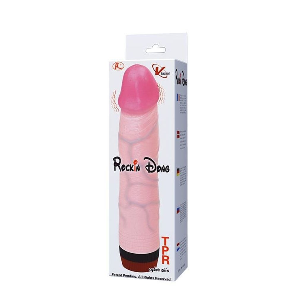 BAILE Realistični vibrator penis 21 cm slika 1