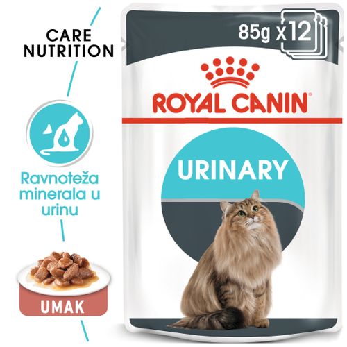 ROYAL CANIN FCN Urinary Gravy, potpuna hrana za odrasle mačke, kao potpora mokraćnom sustavu, u umaku, 12x85 g slika 4