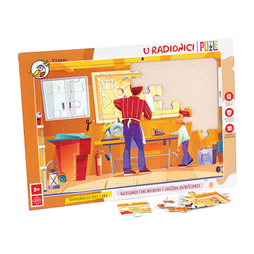 Vrabac Puzzle Fun 30, U radionici slika 2