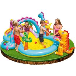 Intex Dinoland Play Center 57135NP igra na napuhavanje s bazenom i toboganom