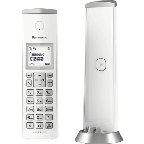Panasonic Telefon bežični, DECT/GAP, 1.5" LED display, bijela - KX-TGK210FXW slika 2