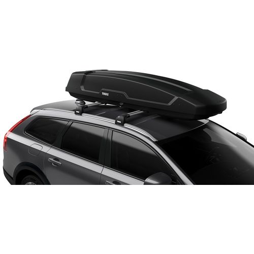 Thule Force XT Alpine (500) crna mat krovna kutija slika 1