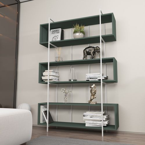 Hanah Home Bruti - Green, White Green
White Bookshelf slika 2