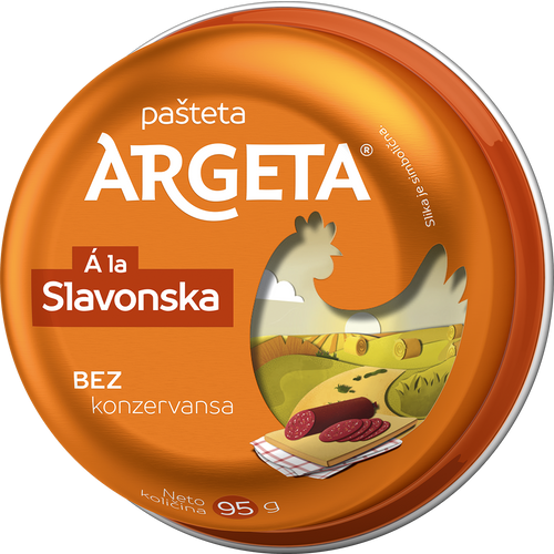 Argeta slavonska kokošja pašteta 95 g slika 1