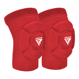 RDX Sports Štitnici za koljena za MMA i Muay Thai – Crveno/Bijeli - XL