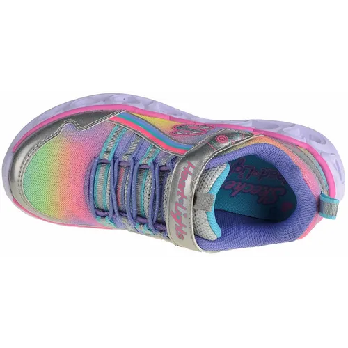 Skechers heart lights-rainbow lux dječje tenisice sa svjetlima 302308L-SMLT slika 9