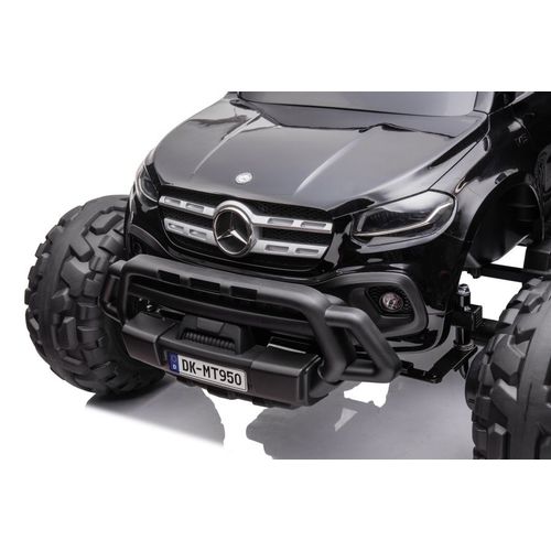 Licencirani auto na akumulator  Mercedes DK-MT950 4x4 - crni/lakirani slika 7