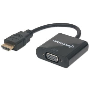 Adapter Manhattan 151467 HDMI/M - VGA/F