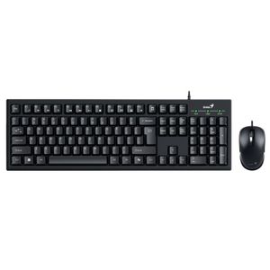 Genius KM-100SE USB YU crna tastatura+ USB crni miš