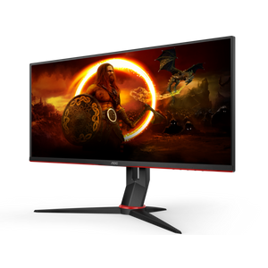 Monitor AOC Q27G2U/BK 27"/VA/2560x1440/155Hz/1ms MPRT/HDMIx2,DP,USB/freesync/pivot,visina/crna