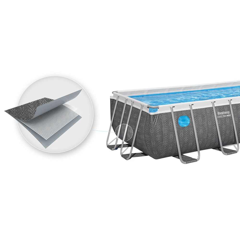 Okvirni vrtni bazen 488 x 244 x 122 cm 10u1 bestway 561mb slika 3