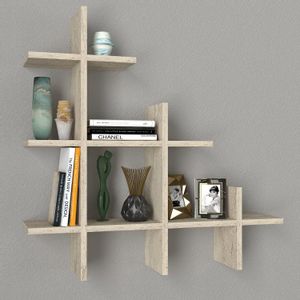 Juke Travertine Wall Shelf