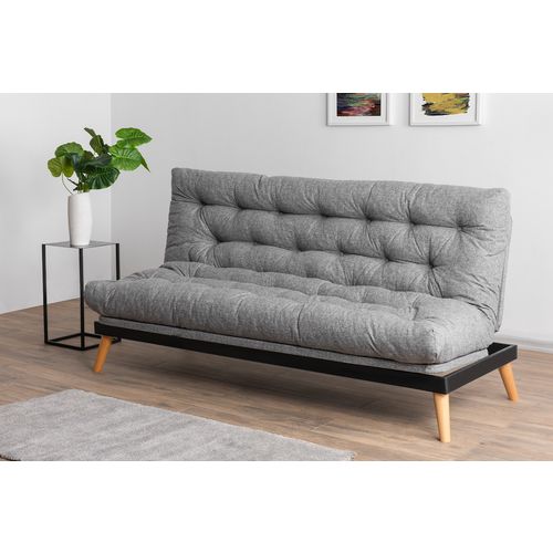 Saki - Light Grey Light Grey 3-Seat Sofa-Bed slika 3