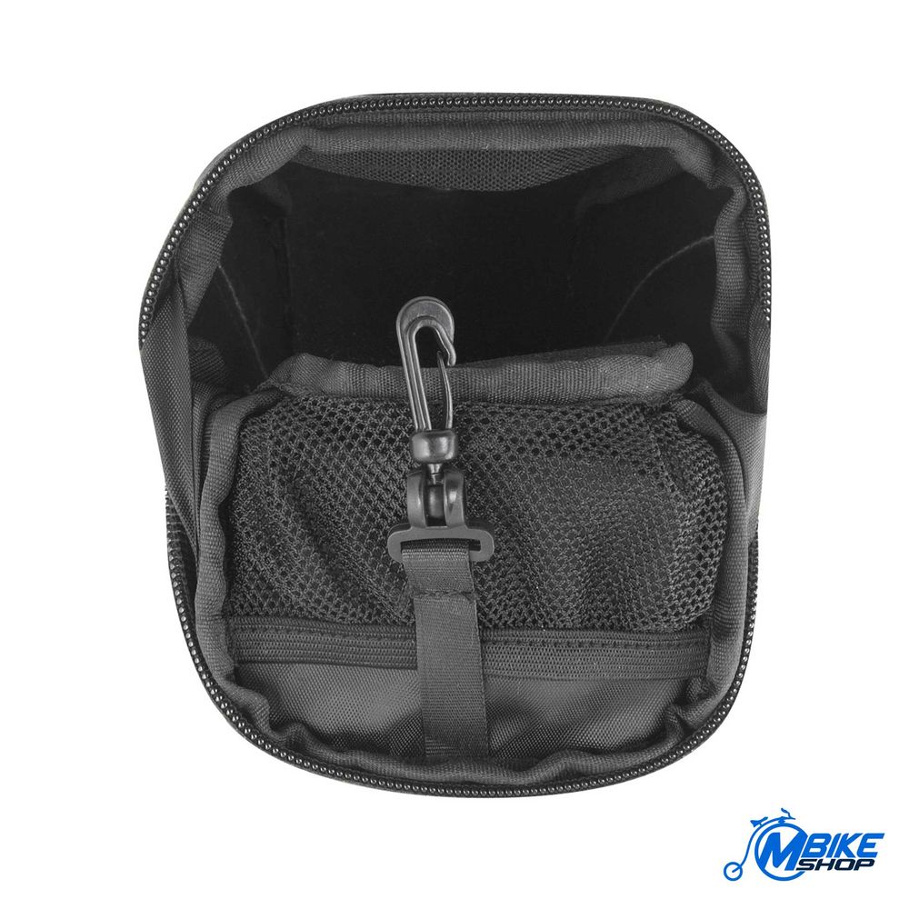 Force Torbica za bicikl Zip Velcro Black slika 3