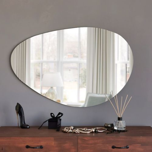 Porto Ayna 76x50 cm White Mirror slika 5