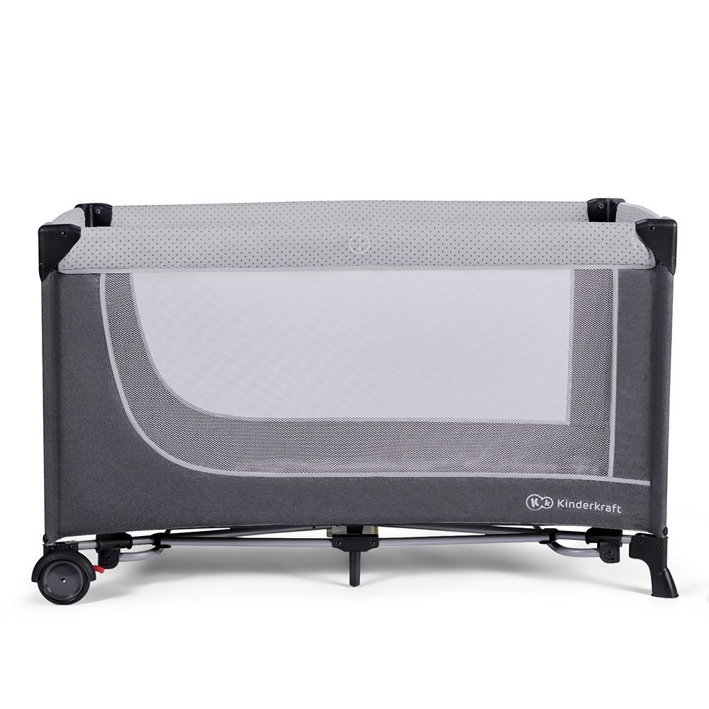 Kinderkraft Vikend krevetac LEODY, Grey slika 3