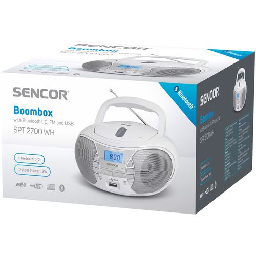 Sencor boombox s Bluetoothom SPT 2700 WH slika 1