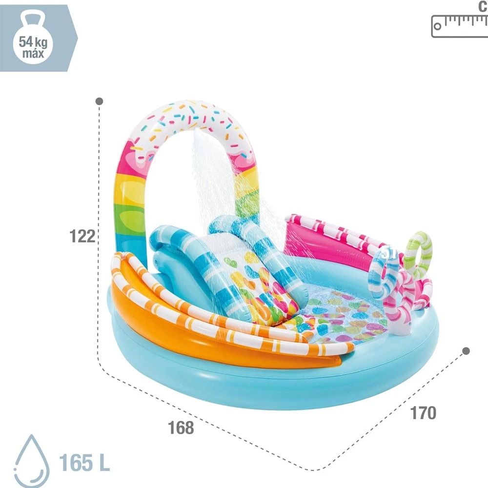 Intex igraonica candy fun 170x168x122 cm 57144NP slika 7