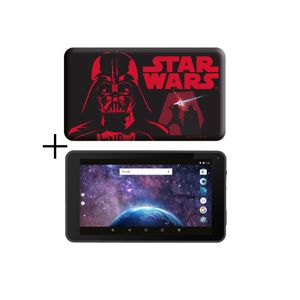 Tablet ESTAR Themed StarWars 7399 HD 7" QC 1.3GHz 2GB 16GB WiFi 0.3MP Android 9 crvena