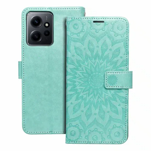 MEZZO Book case za XIAOMI Redmi NOTE 12 4G mandala green slika 1