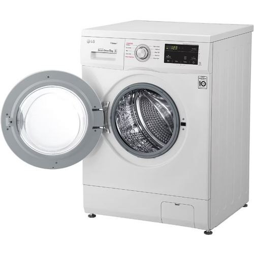 LG F4J3TS4WE Veš mašina, 8 kg, 1400 rpm, Inverter DirectDrive, Smart Diagnosis™, Dubina 55 cm slika 10