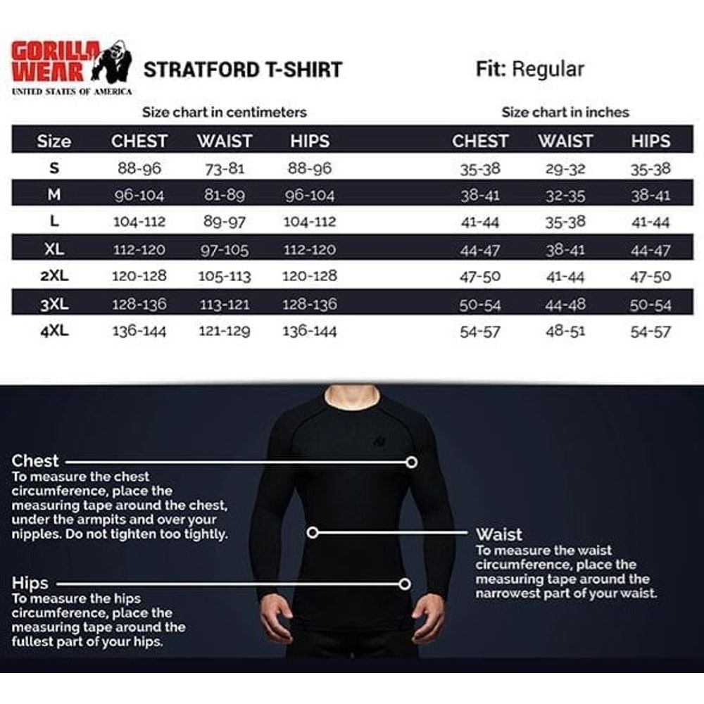 Gorilla Wear STRATFORD Majica, Navy slika 5