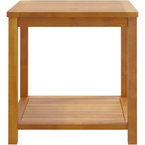 Bočni stolić od masivnog bagremovog drva 45 x 45 x 45 cm slika 27