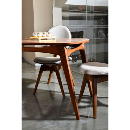 Touch Wooden - Cream Walnut
Cream Table & Chairs Set (5 Pieces) slika 8