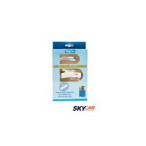 SkyCar Punjač za mobilni 12V 3 Adapter usb +iphone