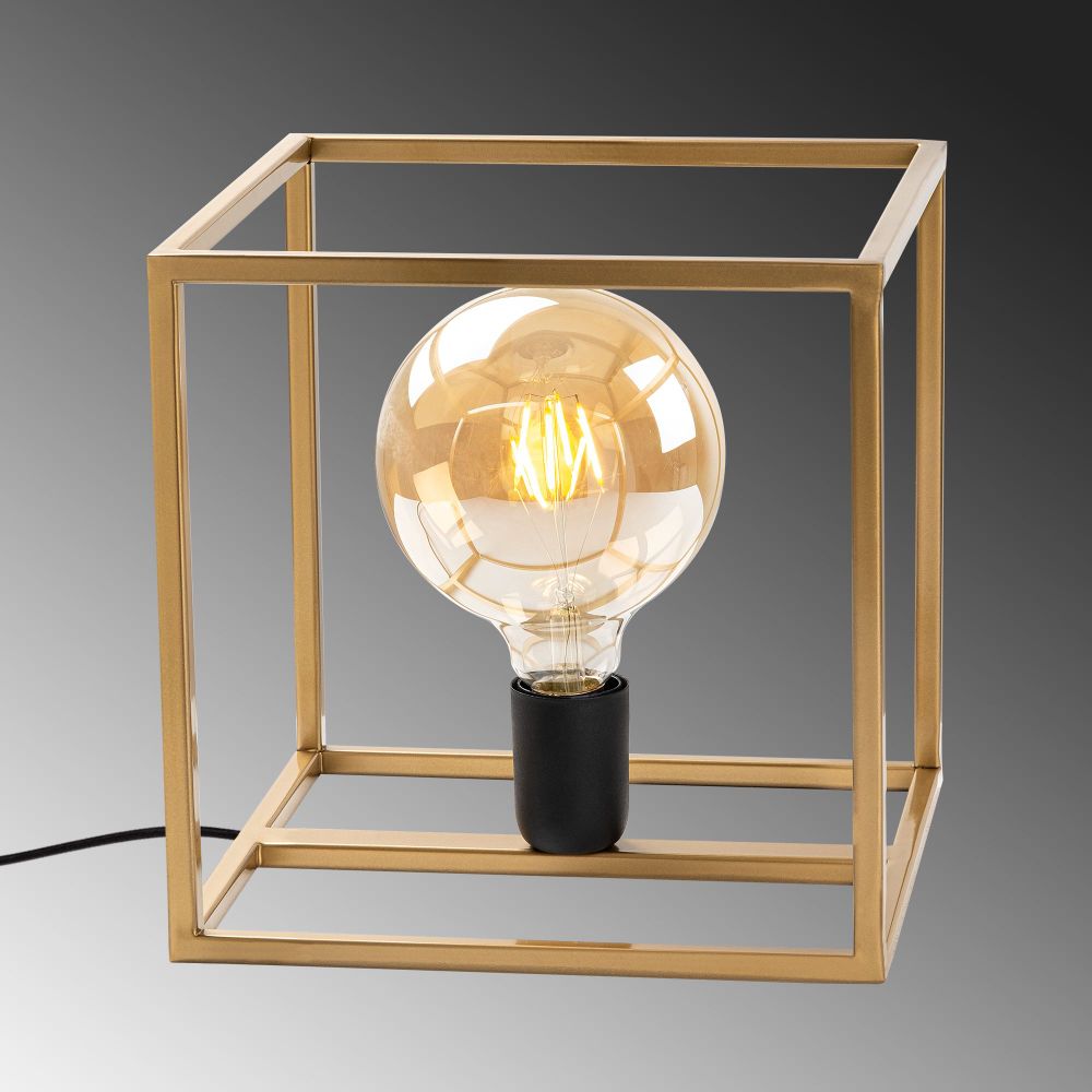 Kafes - Zlatna Stočna Lampa 13754 slika 7