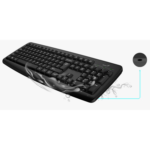 GENIUS Smart KM-8100 Wireless USB YU crna tastatura + miš slika 4