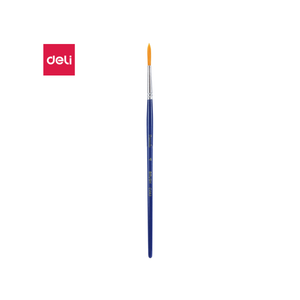 Četkica umetnička DELI okrugla narandžasta br. 4 set 1/6 EC283-4