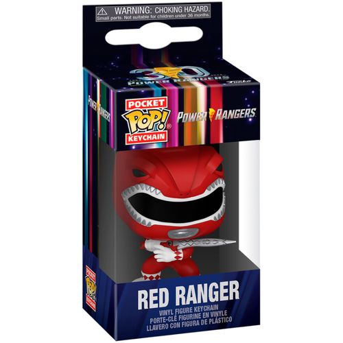 Pocket POP Keychain Power Rangers 30th Anniversary Red Ranger slika 2