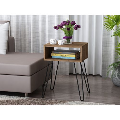 Tuana - Walnut Walnut Side Table slika 1