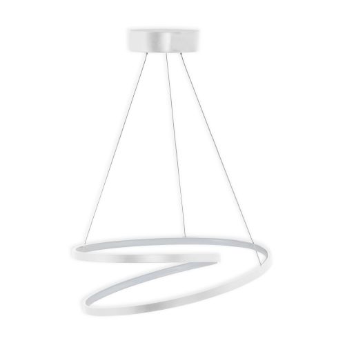 Whirpool - White, Yellow Light White Chandelier slika 3