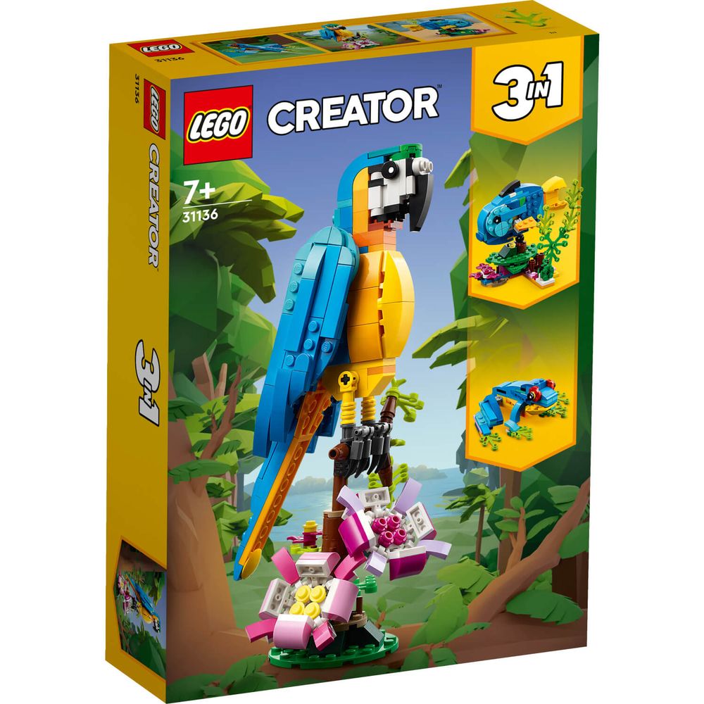 LEGO 31136 Egzotična papiga slika 1