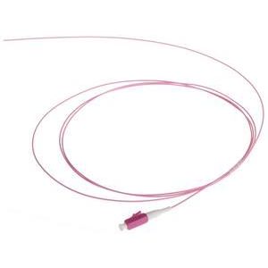 NFO Fiber optic pigtail LC, MM, OM4, 50 125, 1,5m