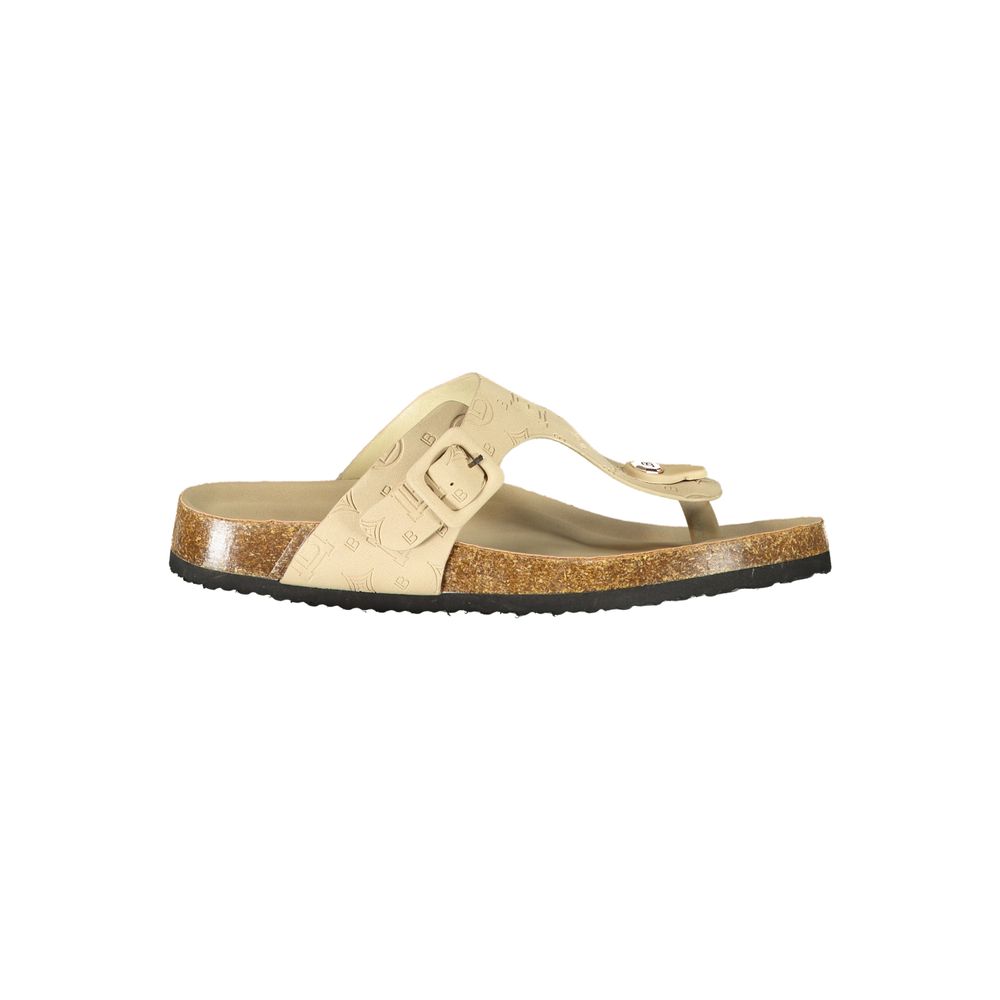 LAURA BIAGIOTTI WOMEN'S BEIGE SLIPPER slika 1
