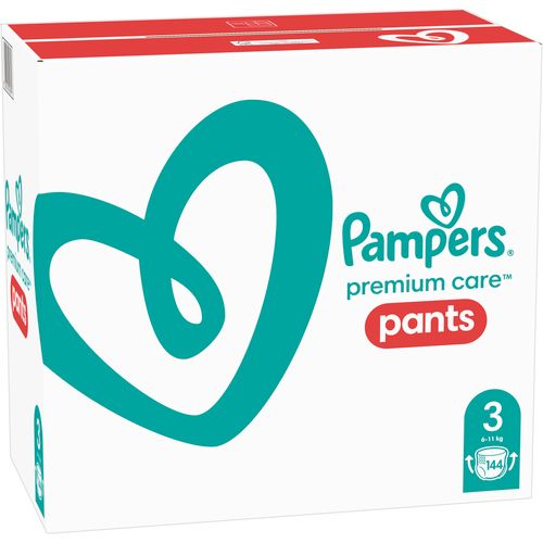 Pampers Pants Premium Care mjesečno pakiranje XXL, Veličina 3 / 144 komada- SP slika 1