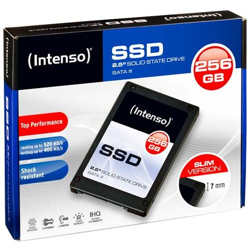 (Intenso) SSD Disk 2.5", 256GB kapacitet, SATA III TOP - SSD-SATA3-256GB/Top slika 3