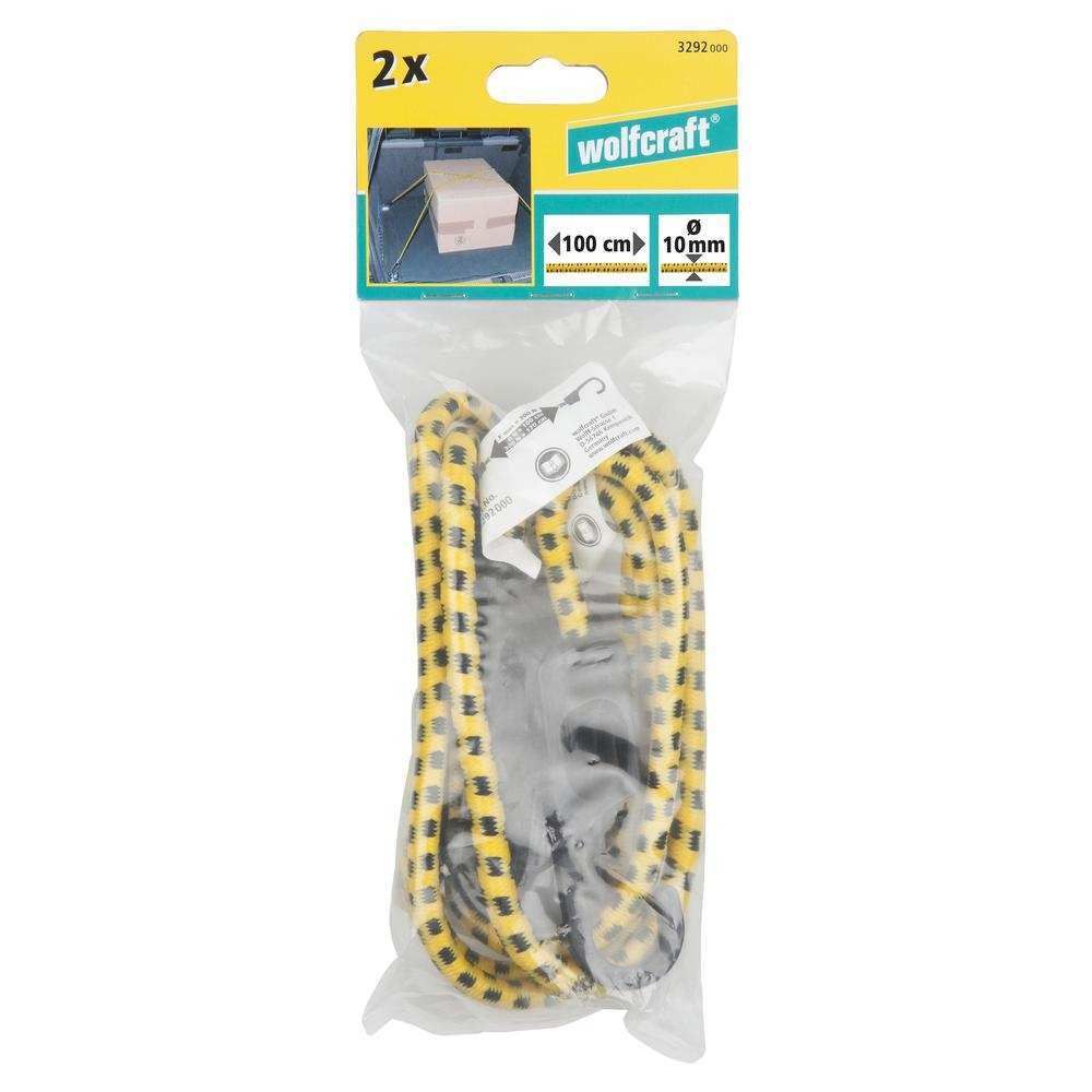 Wolfcraft Uže Elastično Za Zatezanje fi 10 mm / 100 cm - 2 kom - 3292000 slika 4