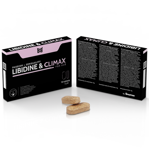 BLACKBULL BY SPARTAN - LIBIDINE &amp; CLIMAX PASSION + SENSUALITY FOR HER 10 TABLETS slika 3